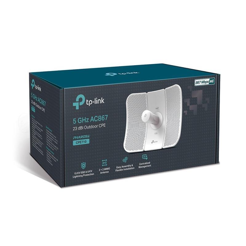 CPE TP-Link CPE710 867MBPS 5GHZ 23dBi Exterior