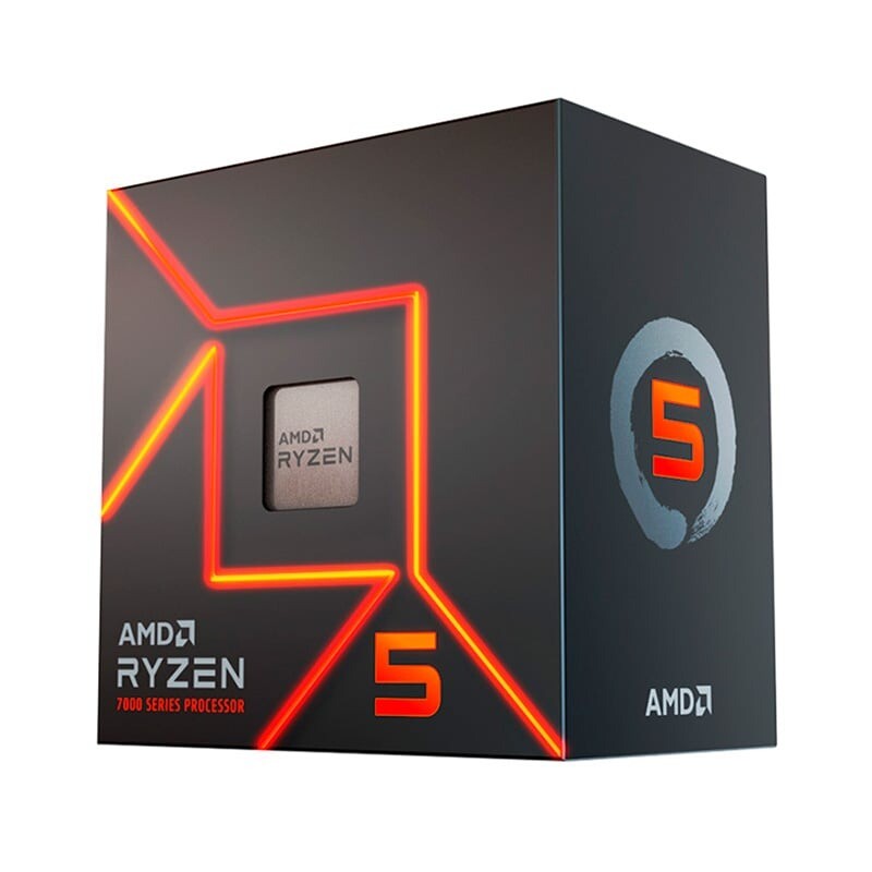 CPU AMD Ryzen 5 7600 AM5 65W 32MB With Wraith