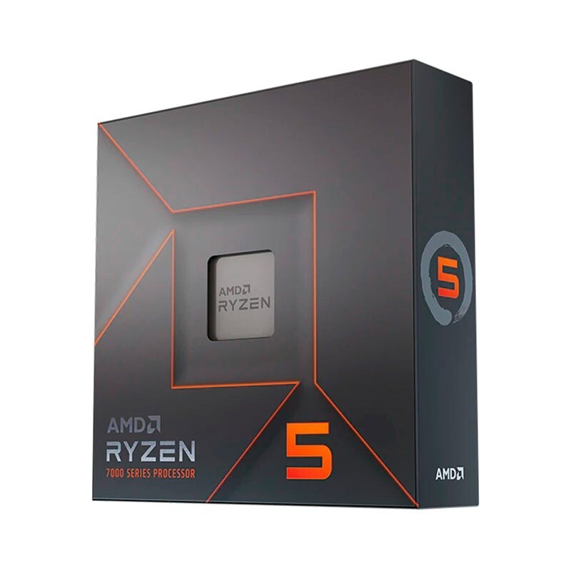 CPU AMD Ryzen 5 7600X AM5 105W 38MB sin Cooler
