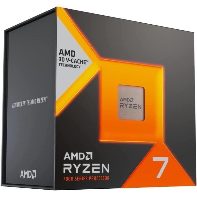 CPU AMD Ryzen 7 7800X3D AM5 120W 96MB sin Cooler