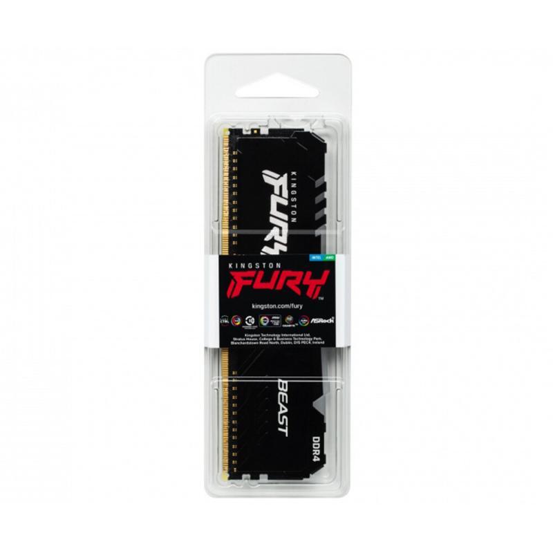 DDR4 8GB KINGSTON 3200MHZ CL16 FURY BEAST RGB