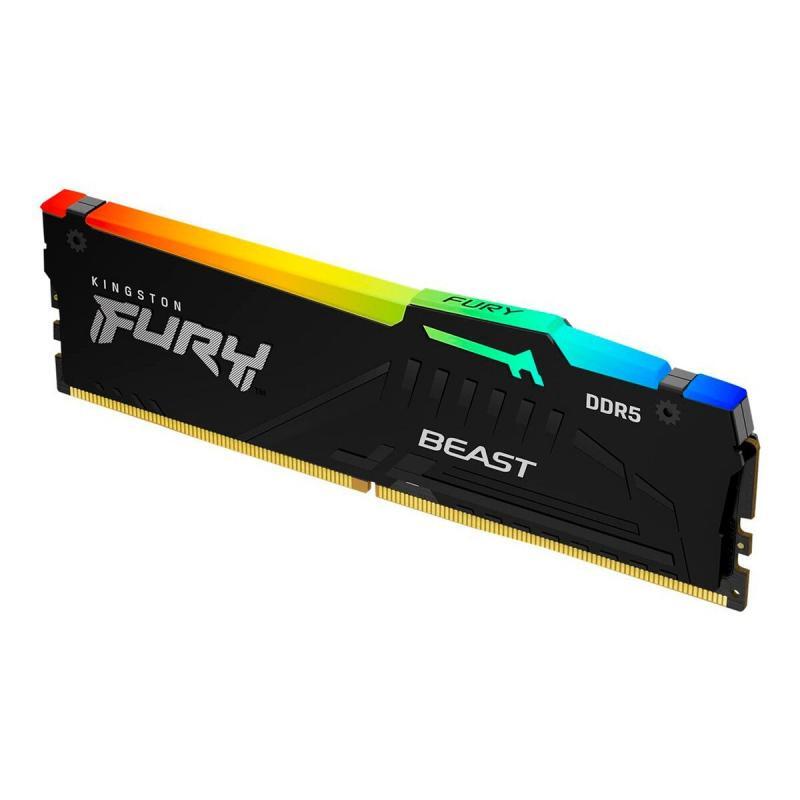 DDR5 32GB KINGSTON 6400MHZ FURY BEAST BLACK RGB