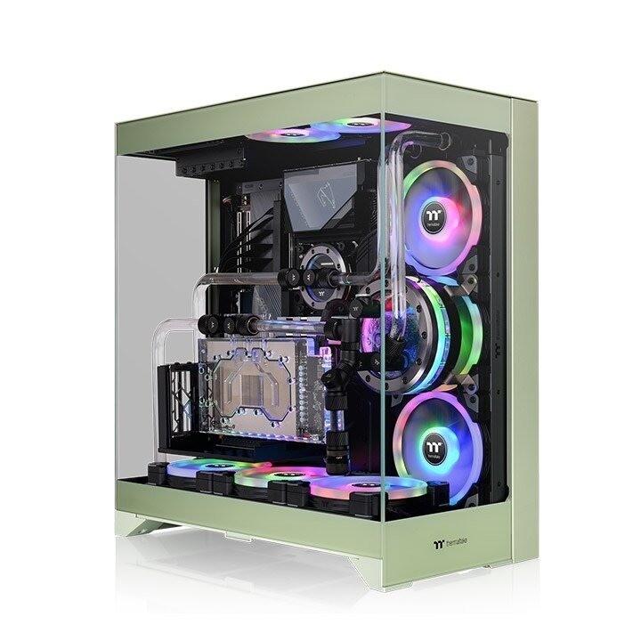 GAB THERMALTAKE CTE E550 TG MATCHA GREEN E-ATX