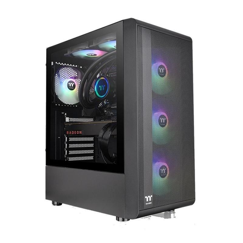 GAB THERMALTAKE S200 TG ARGB BLACK 4*FAN