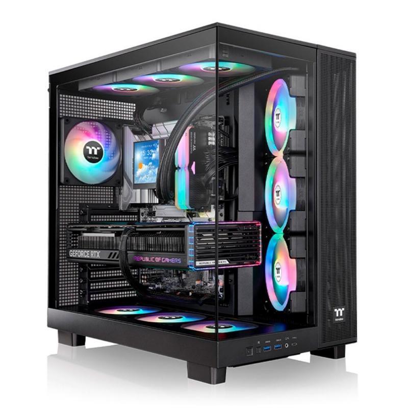 GAB THERMALTAKE VIEW 380 XL TG ARGB BLACK 4*FAN