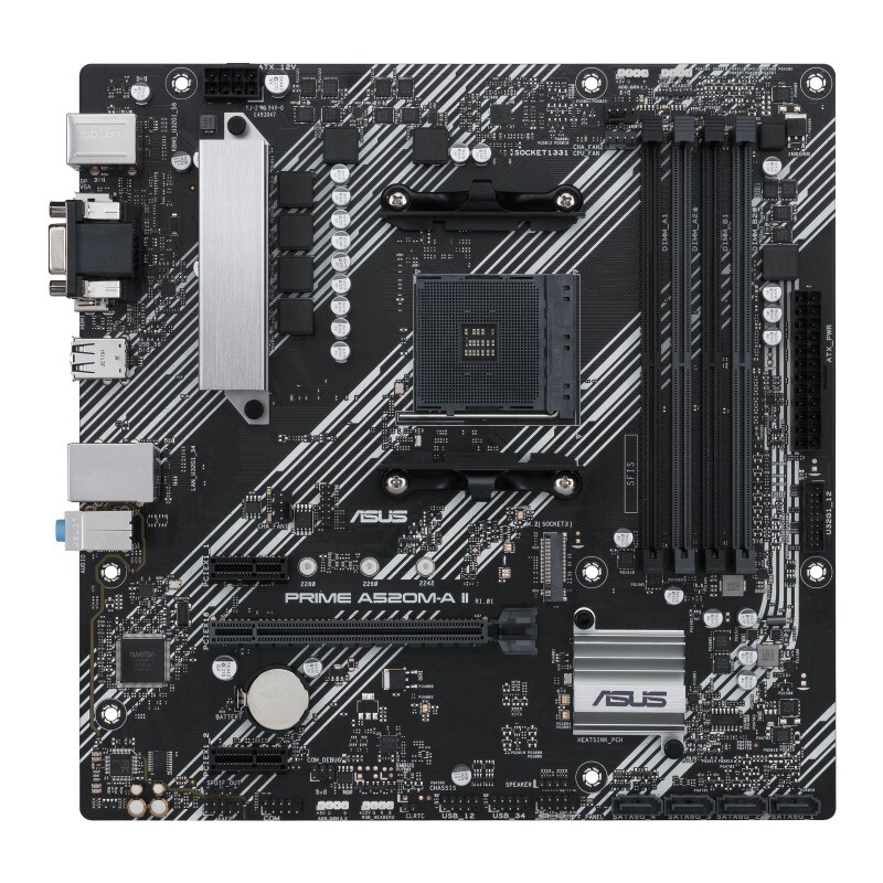 MB ASUS AM4 PRIME A520M-A II BOX DDR4 M-ATX