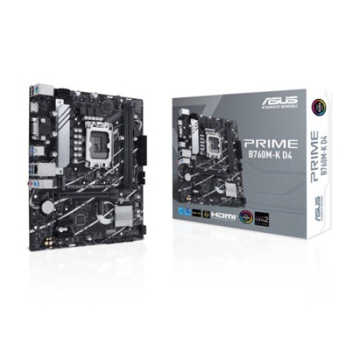 MB ASUS S1700 PRIME B760M-K D4 DDR4 BOX M-ATX