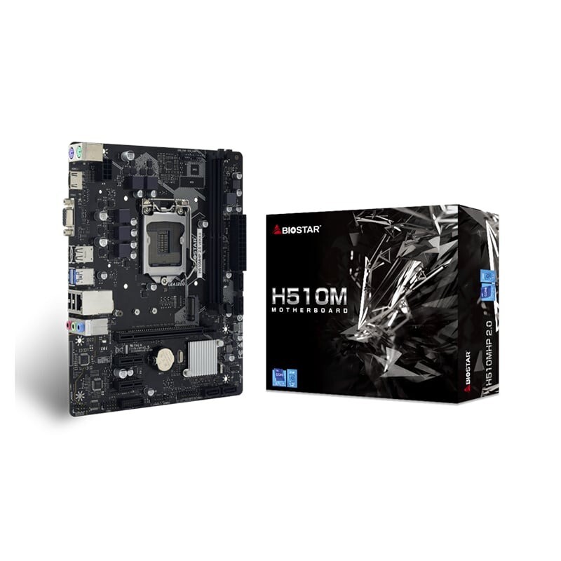 MB BIOSTAR S1200 H510MHP 2.0 DDR4 BOX M-ATX