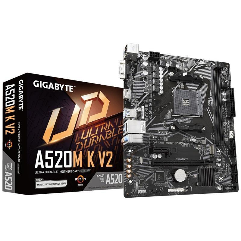 MB GIGABYTE AM4 A520M K V2 DDR4 BOX M-ATX