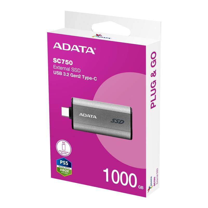 SSD EXTERNO 1TB ADATA SC750