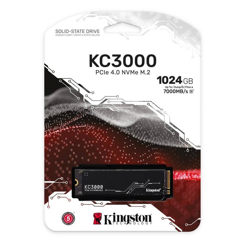 SSD M.2 NVME 1TB G4 KINGSTON KC3000