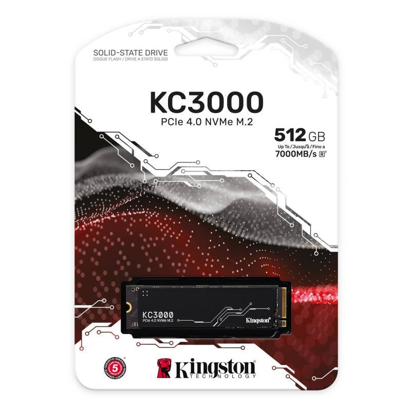 SSD M.2 NVME 512GB G4 KINGSTON KC3000